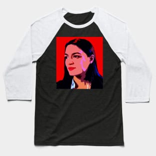 Alexandria Ocasio-Cortez Baseball T-Shirt